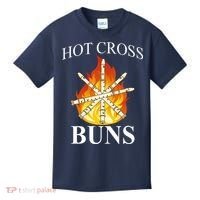 Hot Cross Buns Metal Rock Kids T-Shirt thumb 0