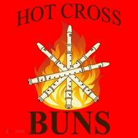 Hot Cross Buns Metal Rock Santa Hat thumb 1