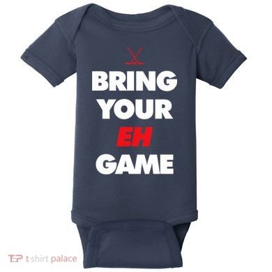 Hockey - Canada bring your EH Game Baby Bodysuit