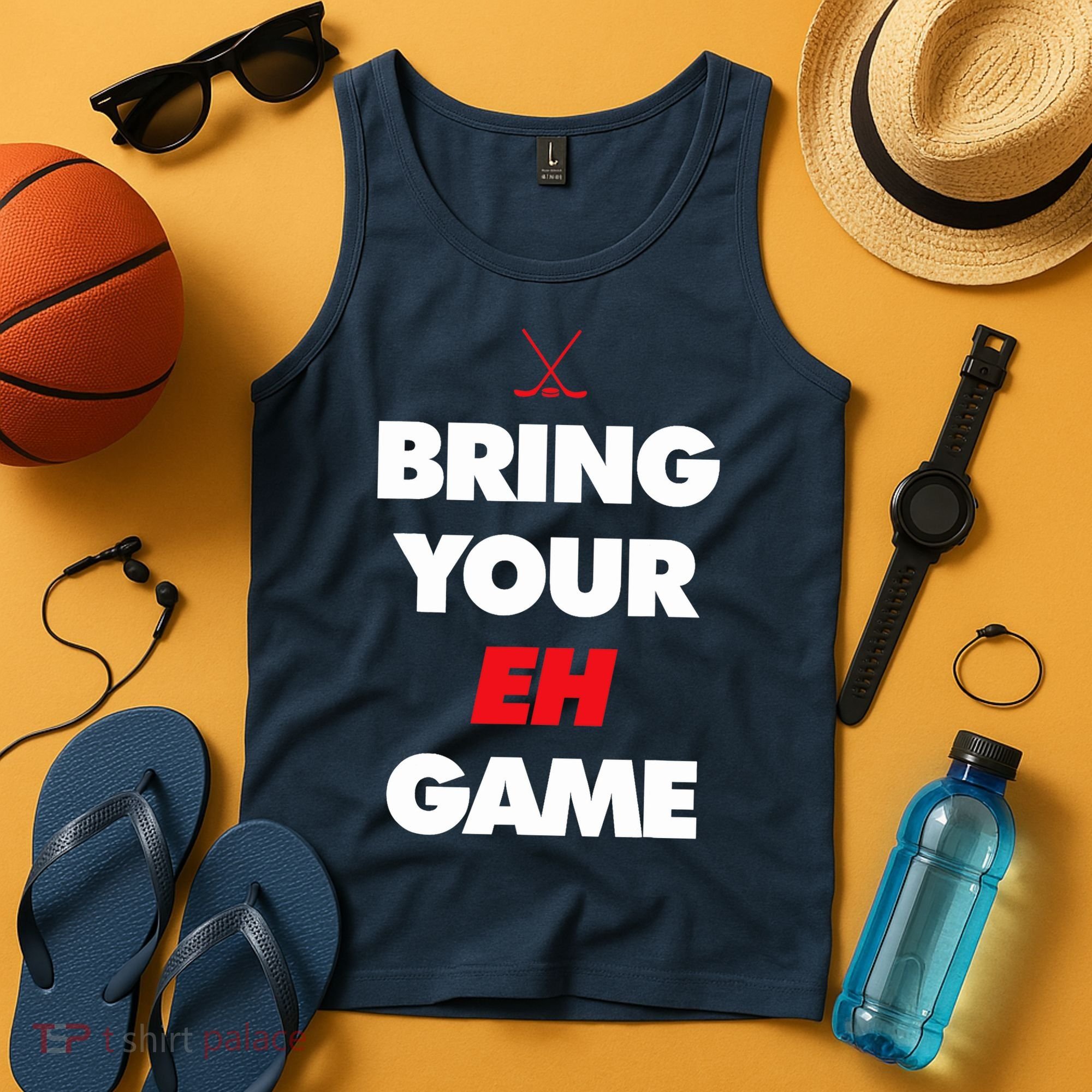 Hockey - Canada bring your EH Game Tank Top
