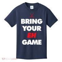 Hockey - Canada bring your EH Game Kids T-Shirt thumb 0
