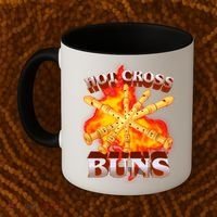 Hot Cross Buns Fire Recorder Flute Coffee Mug thumb 2