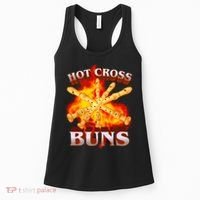 Hot Cross Buns Fire Recorder Flute Women's Tank Top thumb 0
