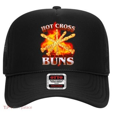 Hot Cross Buns Fire Recorder Flute Hat