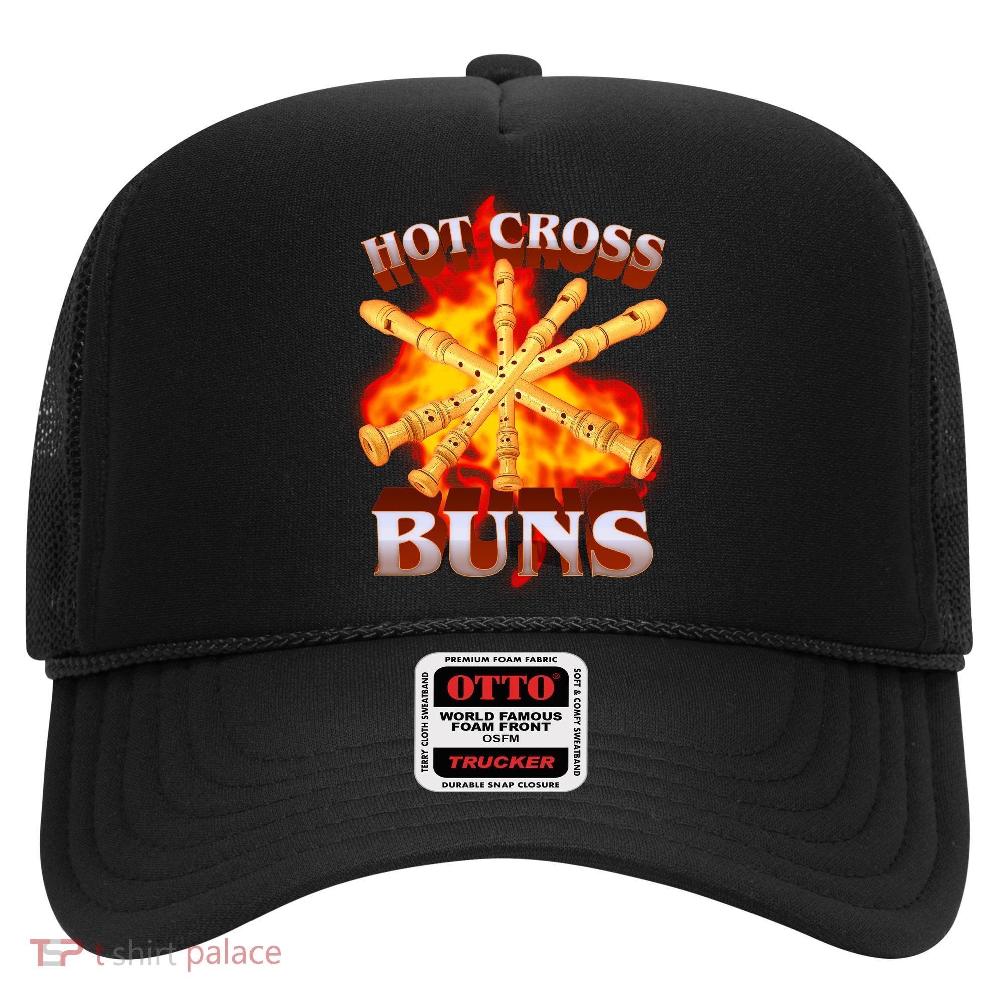 Hot Cross Buns Fire Recorder Flute Hat