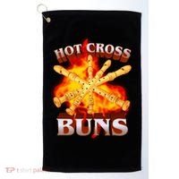 Hot Cross Buns Fire Recorder Flute Golf Towel thumb 0
