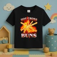 Hot Cross Buns Fire Recorder Flute Toddler T-Shirt thumb 3