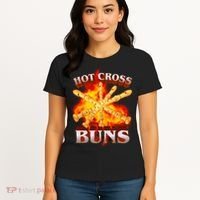 Hot Cross Buns Fire Recorder Flute Women's T-Shirt thumb 4