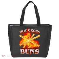 Hot Cross Buns Fire Recorder Flute Tote Bag thumb 0