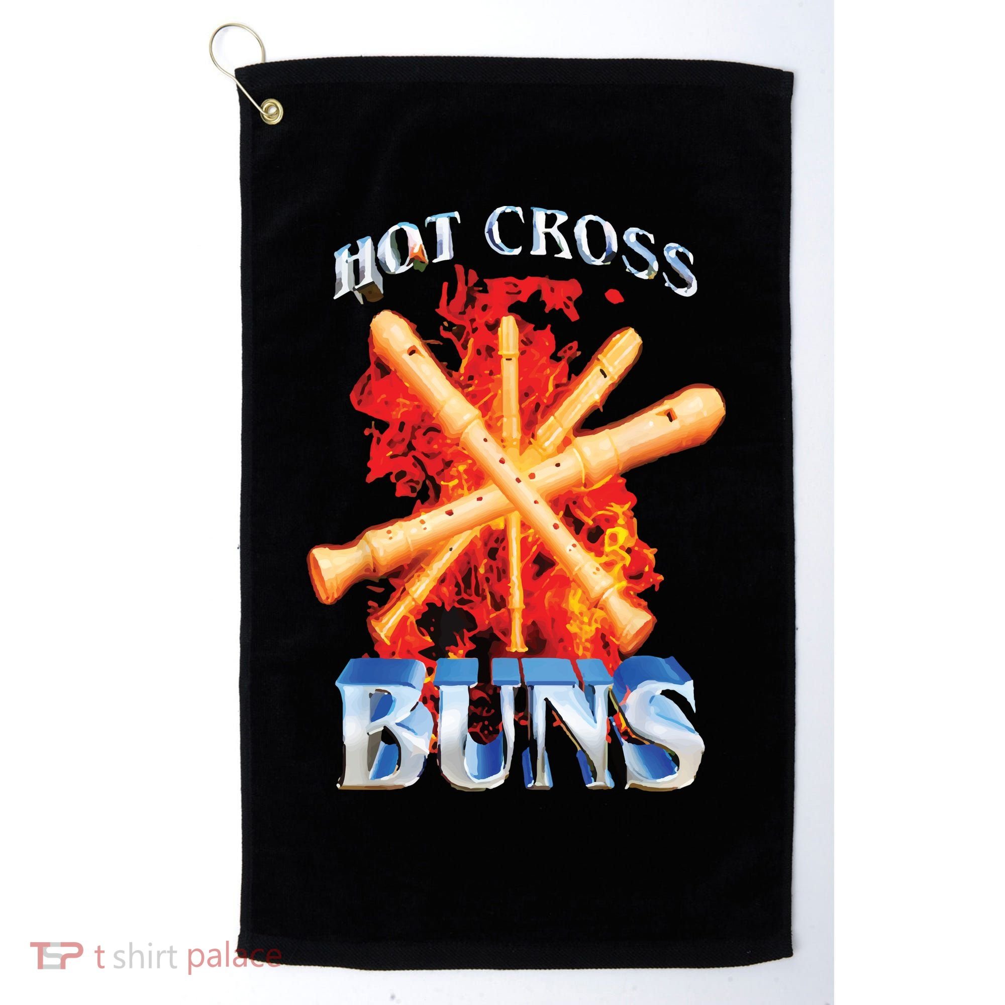 Hot Cross Buns Golf Towel