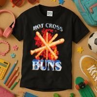 Hot Cross Buns Kids T-Shirt thumb 3