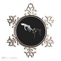 Halloween Cat Black Lover Skeleton Hand Boop Ornament thumb 0