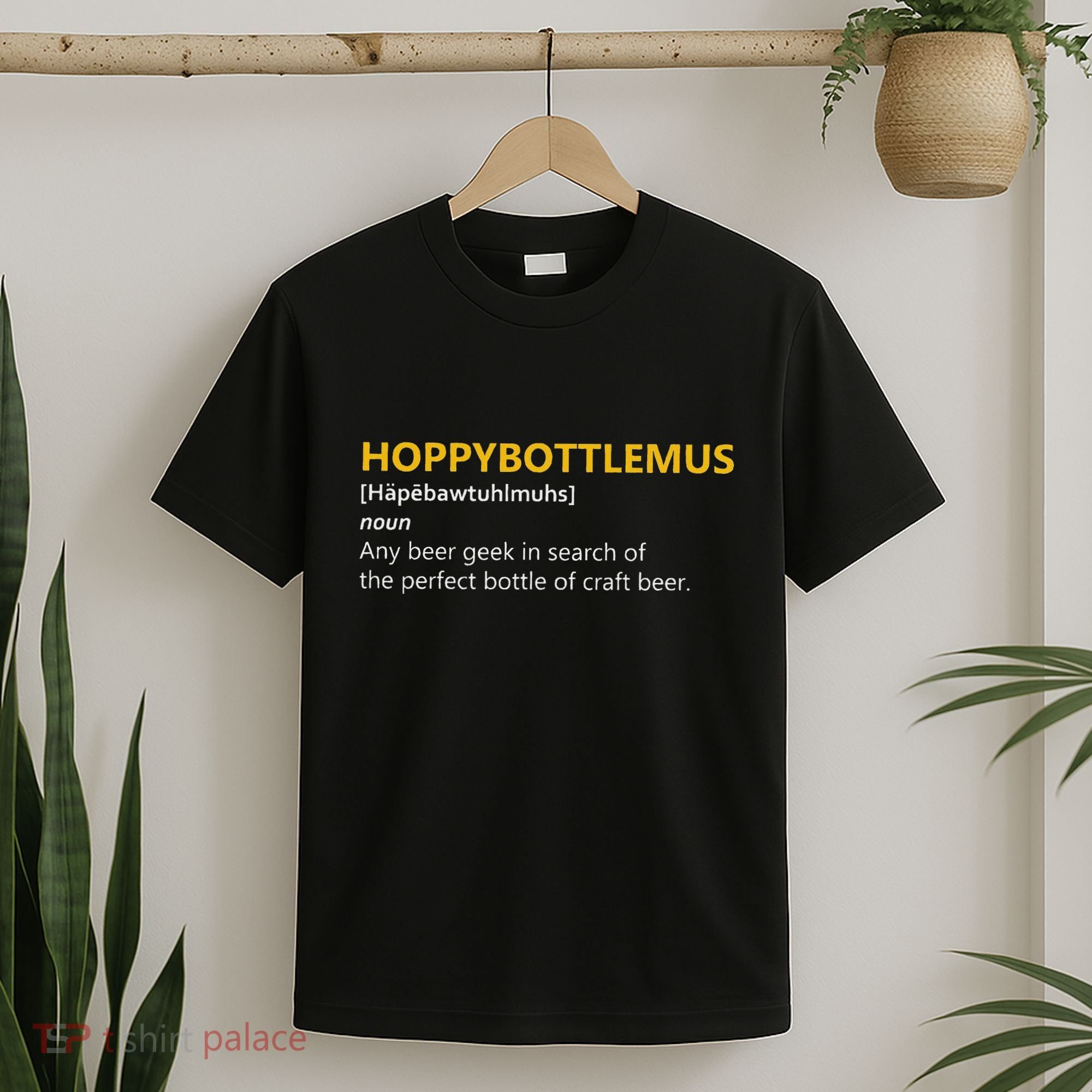 Hoppybottlemus Craft Beer Hops T-Shirt
