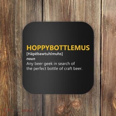Hoppybottlemus Craft Beer Hops Coaster