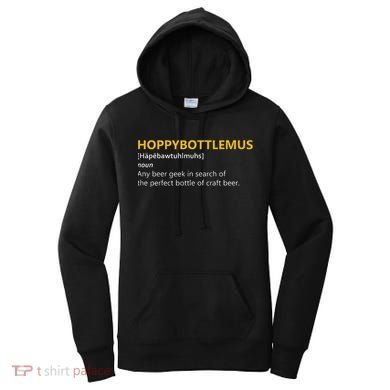 Hoppybottlemus Craft Beer Hops Women's Hoodie