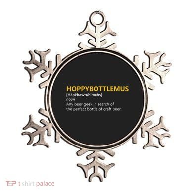 Hoppybottlemus Craft Beer Hops Ornament
