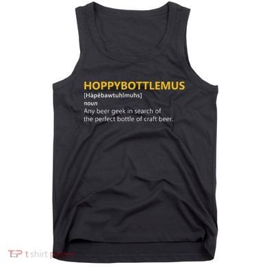 Hoppybottlemus Craft Beer Hops Tank Top