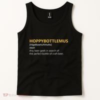 Hoppybottlemus Craft Beer Hops Tank Top thumb 2