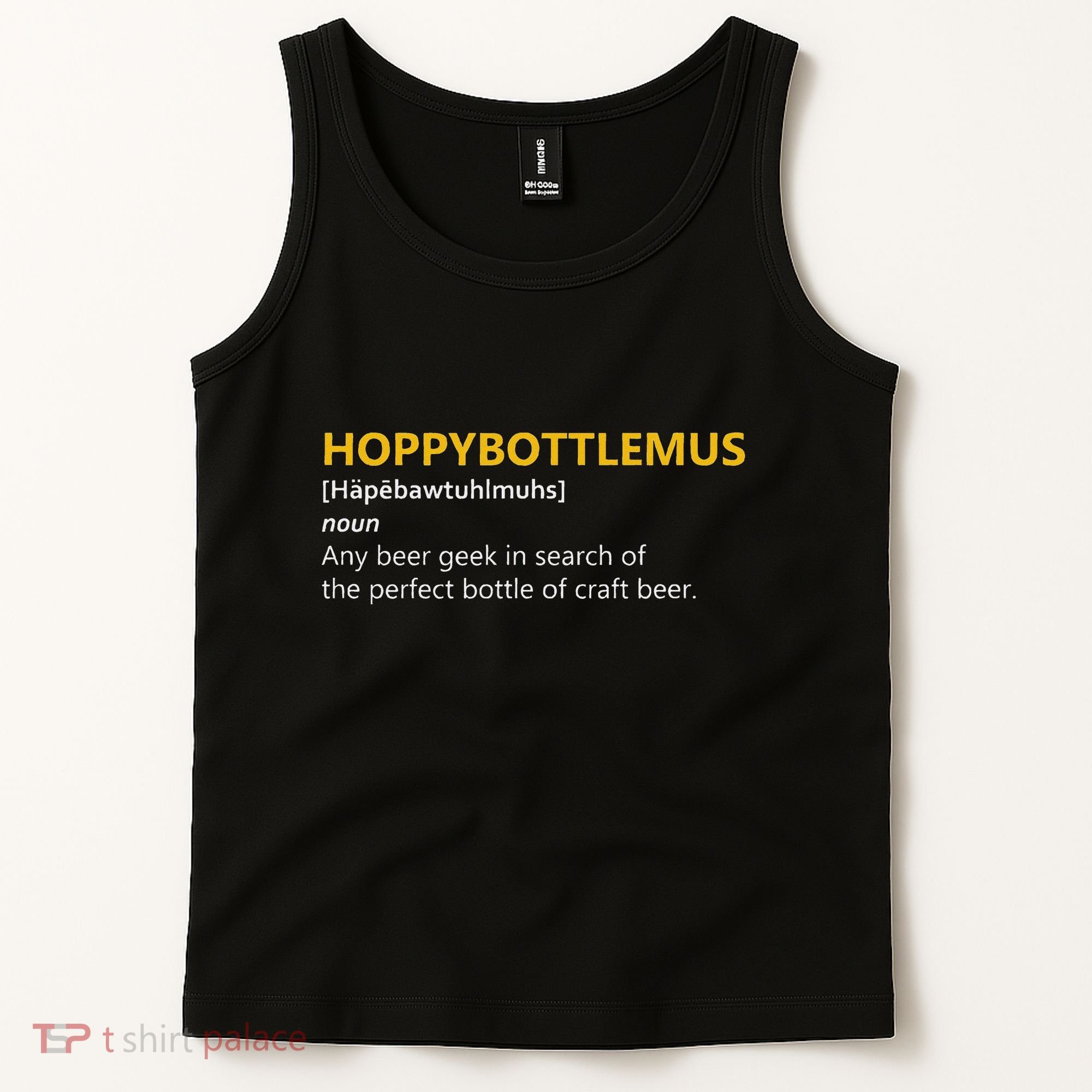 Hoppybottlemus Craft Beer Hops Tank Top