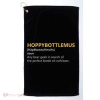 Hoppybottlemus Craft Beer Hops Golf Towel thumb 0