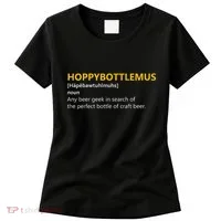 Hoppybottlemus Craft Beer Hops Women's T-Shirt thumb 0