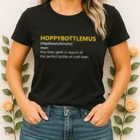 Hoppybottlemus Craft Beer Hops Women's T-Shirt thumb 2