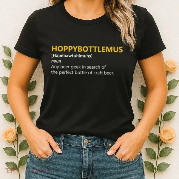 Hoppybottlemus Craft Beer Hops Women's T-Shirt