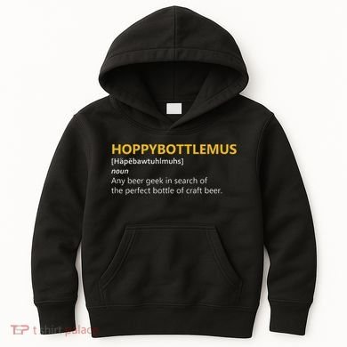 Hoppybottlemus Craft Beer Hops Kids Hoodie