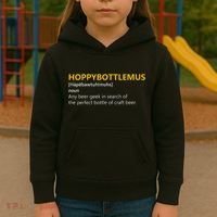 Hoppybottlemus Craft Beer Hops Kids Hoodie thumb 3