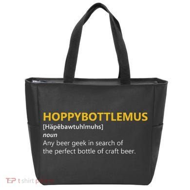 Hoppybottlemus Craft Beer Hops Tote Bag