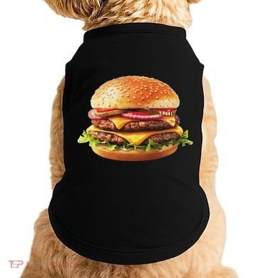 Hamburger Cheese Bbq Lovers Doggie Tank