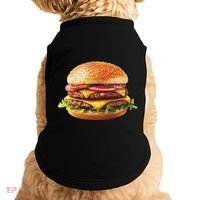 Hamburger Cheese Bbq Lovers Doggie Tank thumb 0