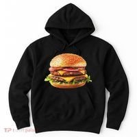 Hamburger Cheese Bbq Lovers Hoodie thumb 0