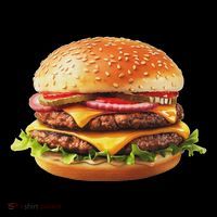 Hamburger Cheese Bbq Lovers Bucket Hat thumb 4