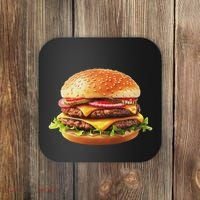 Hamburger Cheese Bbq Lovers Coaster thumb 0