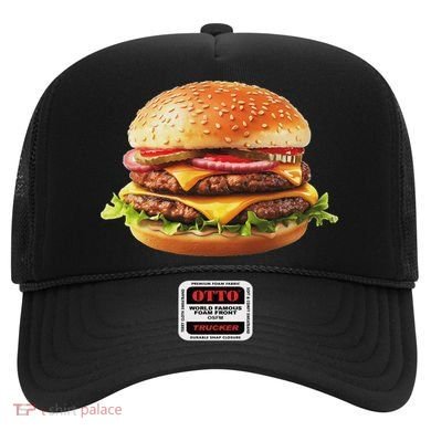 Hamburger Cheese Bbq Lovers Hat