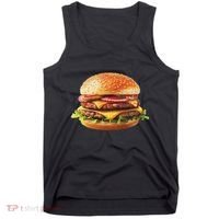 Hamburger Cheese Bbq Lovers Tank Top thumb 0