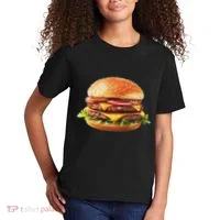 Hamburger Cheese Bbq Lovers Kids T-Shirt thumb 2