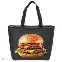 Hamburger Cheese Bbq Lovers Tote Bag thumb 0