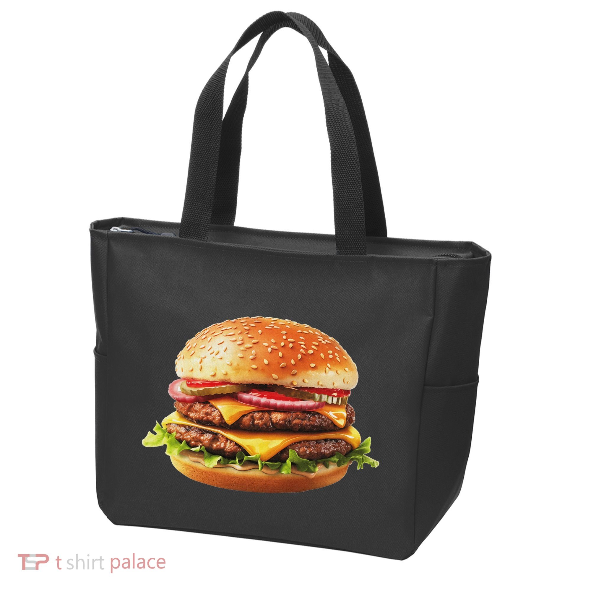 Hamburger Cheese Bbq Lovers Tote Bag