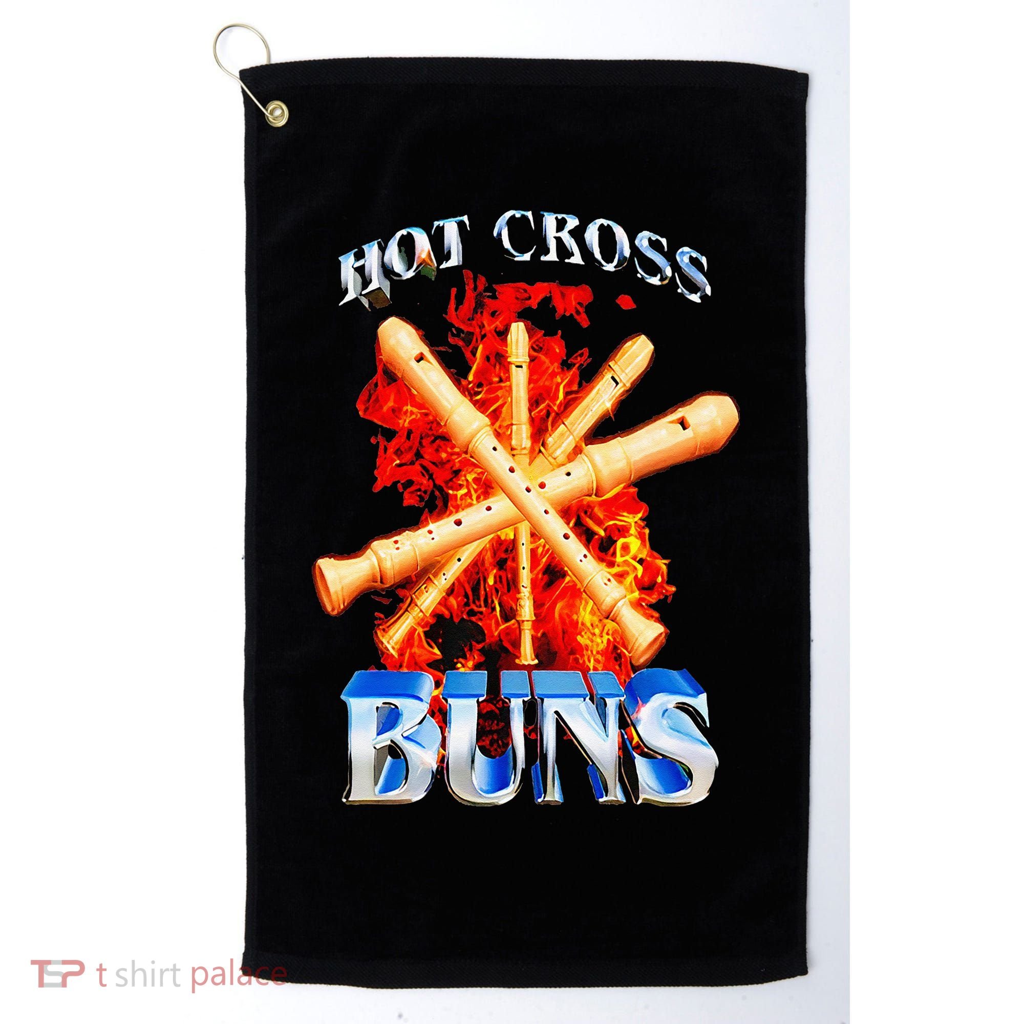 Hot Cross Buns Golf Towel