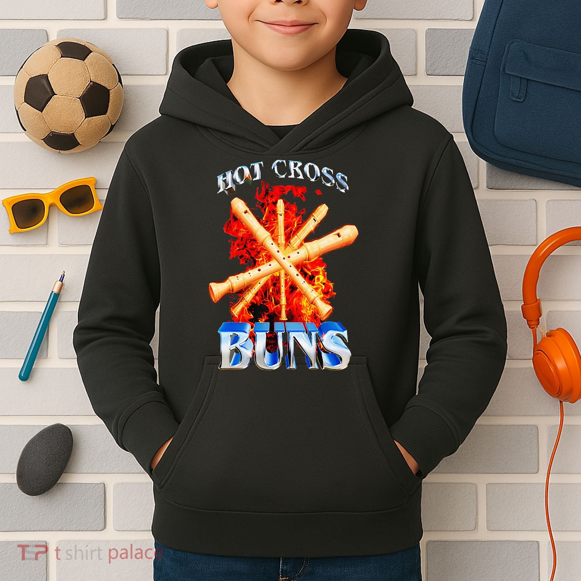 Hot Cross Buns Kids Hoodie