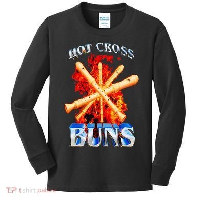 Hot Cross Buns Kids Long Sleeve Shirt
