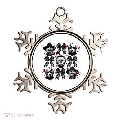 Halloween Coquette Bow Horror Characters Bow Spooky Season Ornament