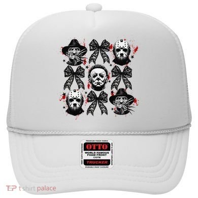 Halloween Coquette Bow Horror Characters Bow Spooky Season Hat
