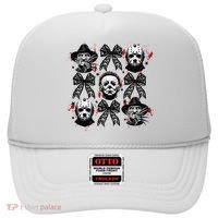 Halloween Coquette Bow Horror Characters Bow Spooky Season Hat thumb 0