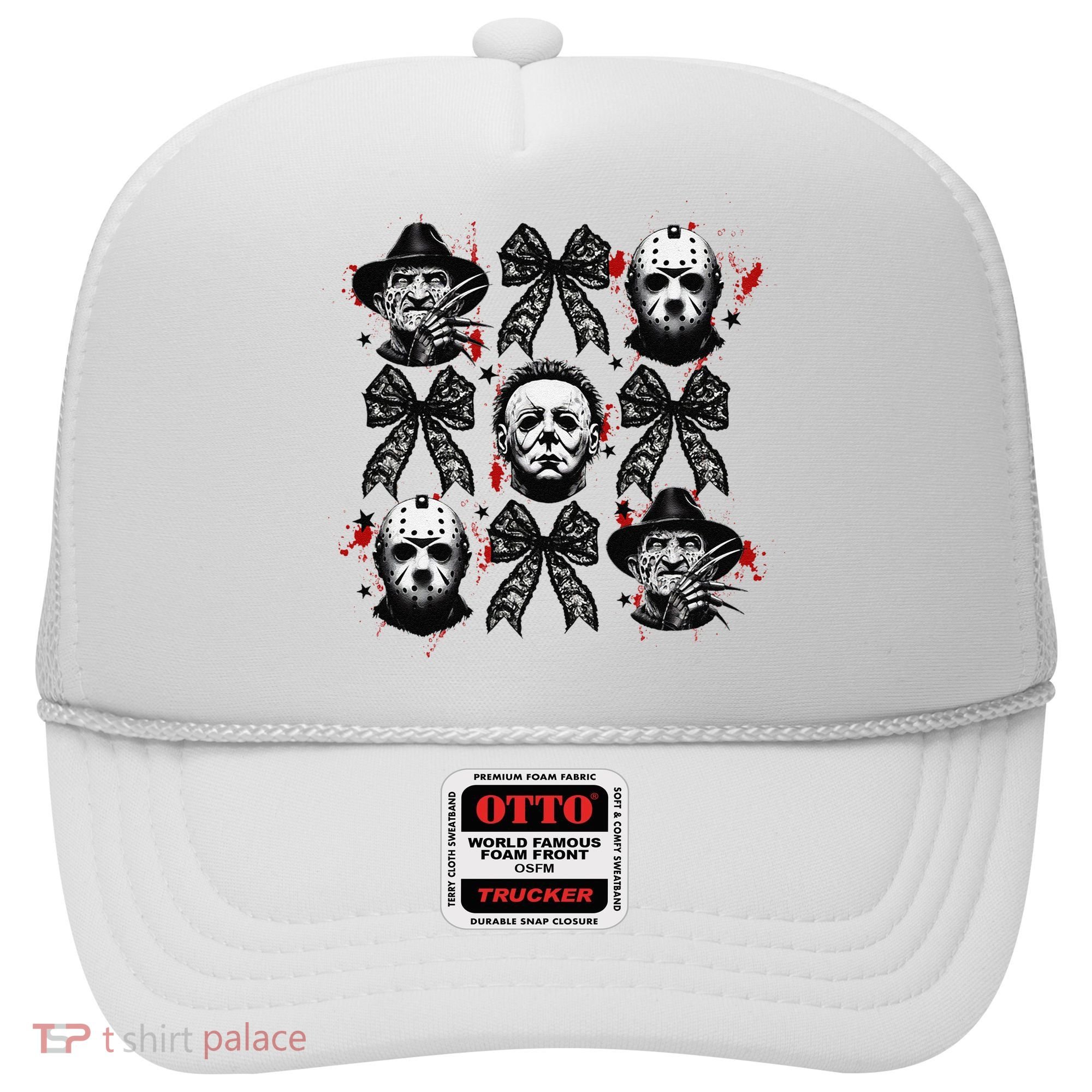 Halloween Coquette Bow Horror Characters Bow Spooky Season Hat