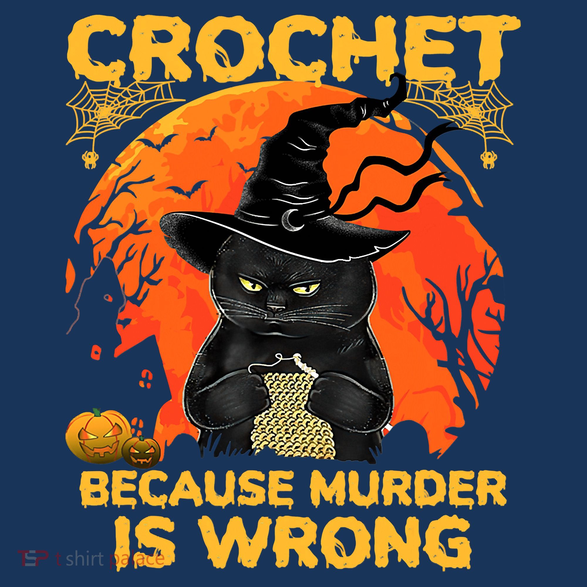 Halloween Crochet Because Murder Is Wrong For Halloween Cat Visor