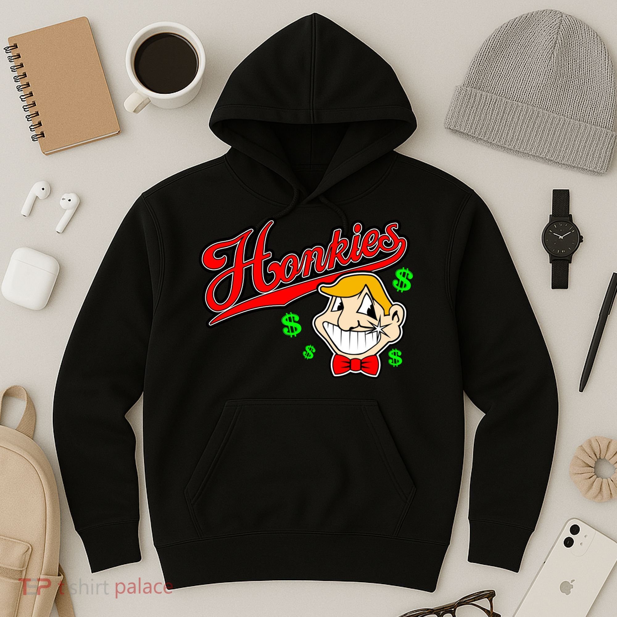 Honkies Caucasians Baseball Hoodie