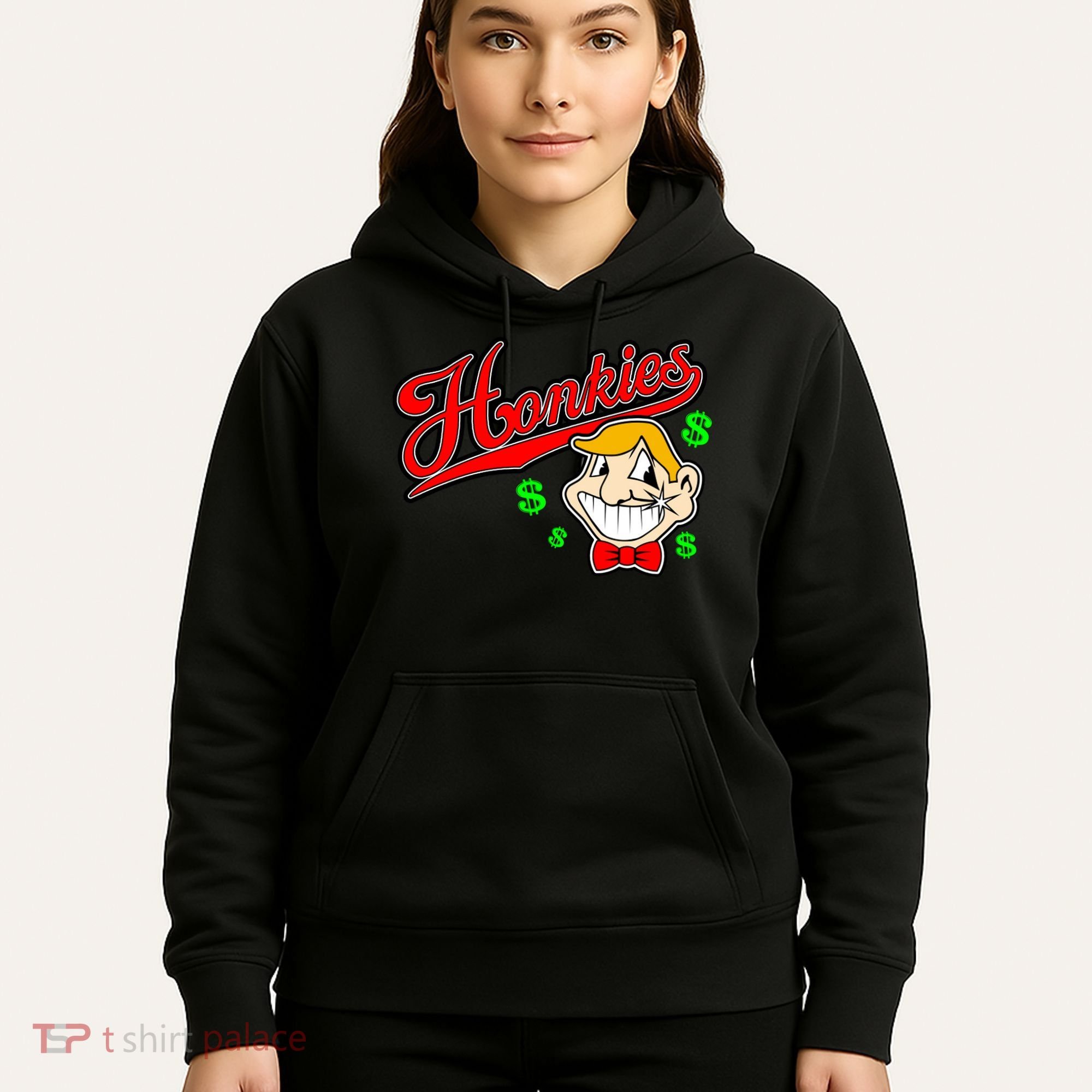Honkies Caucasians Baseball Hoodie